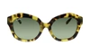 Ferragamo Sf868sa 215 Rectangle Sunglasses In Bordeaux