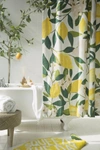 Urban Outfitters Allover Fruits Shower Curtain In Lemons