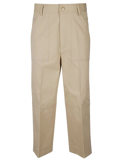 Moncler Trousers In Pink