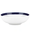 Kate Spade Charlotte St Fruit Bowl In White/blue