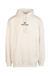 BALENCIAGA BALENCIAGA LOGO EMBROIDERED HOODIE