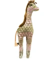 ANKE DRECHSEL 刺绣丝绒长颈鹿造型装饰品