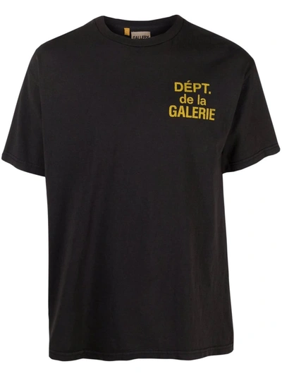 Gallery Dept. Logo-print T-shirt In Schwarz