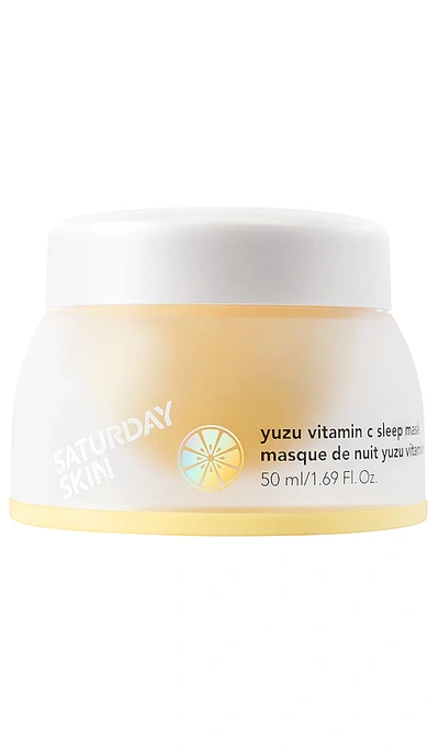 SATURDAY SKIN YUZU VITAMIN C SLEEP MASK,SATK-WU18