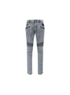 BALMAIN BALMAIN MEN'S GREY COTTON JEANS,VH0MG007136D9FK 32