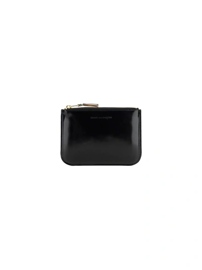 Comme Des Garçons Men's Black Leather Wallet