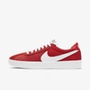 Nike Sb Bruin React Skate Shoe In University Red,university Red,white,white