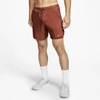 Nike Flex Stride Men's 7" 2-in-1 Running Shorts In Light Sienna,light Sienna