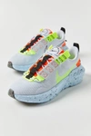 Nike Crater Impact Sneakers In Blue And Neon Green-blues In Grey Multi