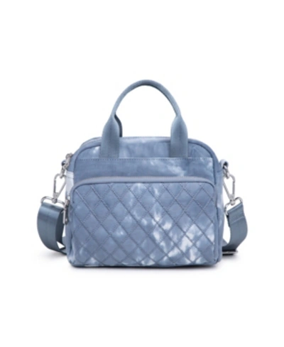 Sol And Selene Women's Rejoice Quilted Cross Body Bag In Slate Cloud