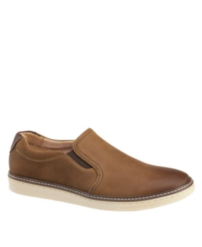 Johnston & Murphy Men's Mcguffey Slip On Shoes In Light Tan