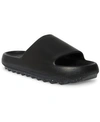 Cool Planet By Steve Madden Cloud Slide Sandal In Black