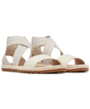 Sorel Women's Ella Ii Sandals Women's Shoes In Chalk