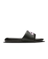 Nike Women's Victori One Slides In Black, Light Pink