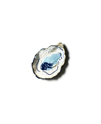 Coton Colors By Laura Johnson Oyster Trinket Bowl In Blue
