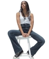 Levi's 725 High-waist Bootcut Jeans In Lapis Dark Horse