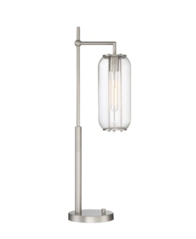 Lite Source Hagen Table Lamp In Brushed Nickel