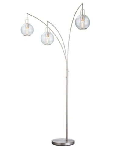 Lite Source Kaira Arc Lamps In Brushed Nickel