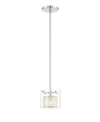 Lite Source Dahl Pendant In Brushed Nickel