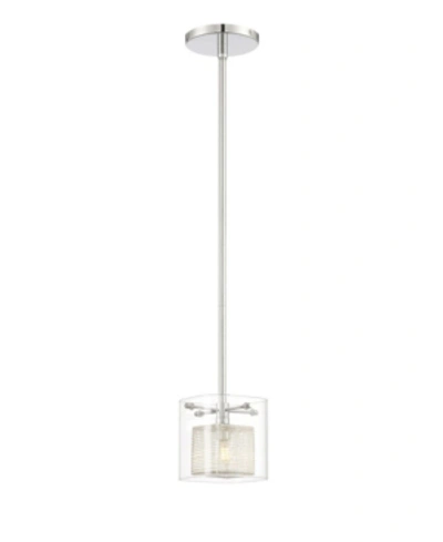 Lite Source Dahl Pendant In Brushed Nickel