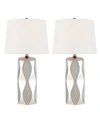 Lite Source Odelia Table Lamp, Set Of 2 In Chrome