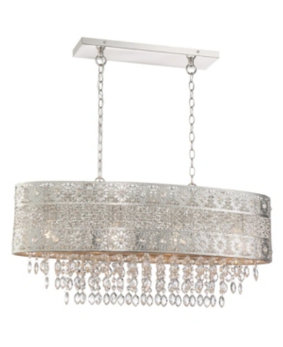 Lite Source Masura Pendant In Polished Nickel