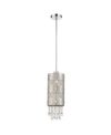 Lite Source Masura Pendant In Polished Nickel