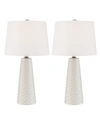 Lite Source Muriel Table Lamp, Set Of 2 In White
