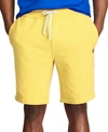 Polo Ralph Lauren Men's 9.5" Cotton-blend-fleece Shorts In Yellowfin
