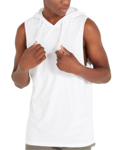 Cotton On Hustle Hooded Muscle Tank In White