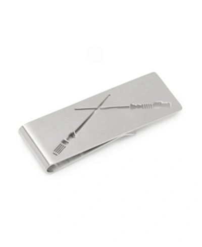 Star Wars Men's Light Saber Money Clip In Silver-tone