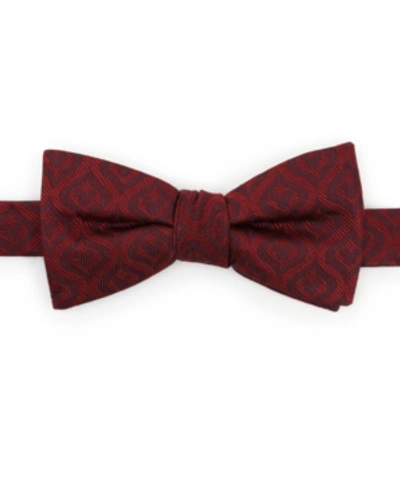 Disney Men's Mickey Mouse Holiday Bow Tie In Red