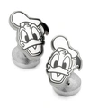 DISNEY MEN'S DONALD DUCK FACE CUFFLINKS