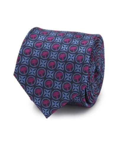 Marvel Men's Thor Hammer Tie In Blue