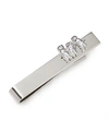 Disney Men's 101 Dalmatians Tie Bar In Silver-tone