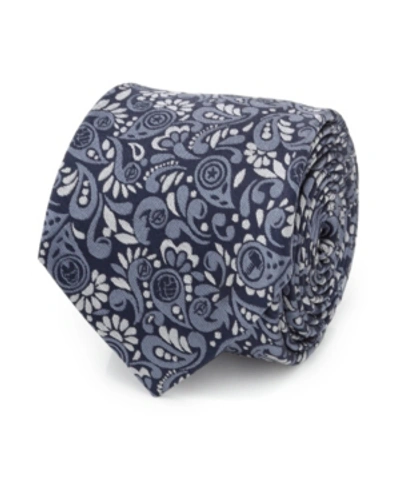 Marvel Men's Avengers Paisley Icons Tie In Navy