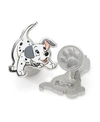 Disney Men's 101 Dalmatians Cufflinks In Silver-tone