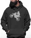 La Pop Art Men's Freestyle Motocross In Gray
