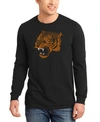 La Pop Art Men's Beast Mode Word Art Crewneck Sweatshirt In Black