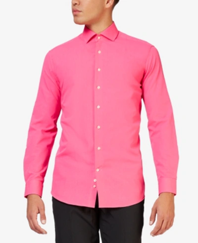 Opposuits Men's Solid Color Shirt In Pink
