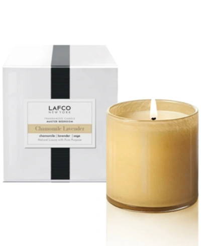 Lafco New York Chamomile Lavender Master Bedroom Classic Candle, 6.5-oz. In Beige