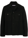 Our Legacy Black Evening Coach Jacket In 黑色
