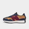 New Balance '327 Outdoor Inspired' Logo Print Platform Sole Sneakers In Natural Indigo/faded Workwear