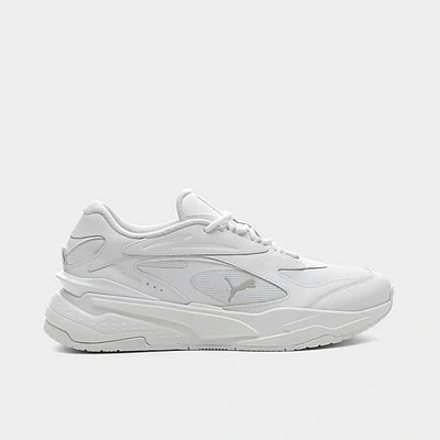 Puma Men's Rs-fast Triple Casual Shoes In  White/grey Violet