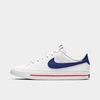 Nike Court Legacy Big Kids' Shoes In White/deep Royal Blue-university Red