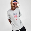 Nike U.s. Men's Soccer T-shirt In Grey
