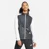 Nike Packable Windrunner Shell Hooded Jacket In Black/dark Smoke Grey/reflective Silver