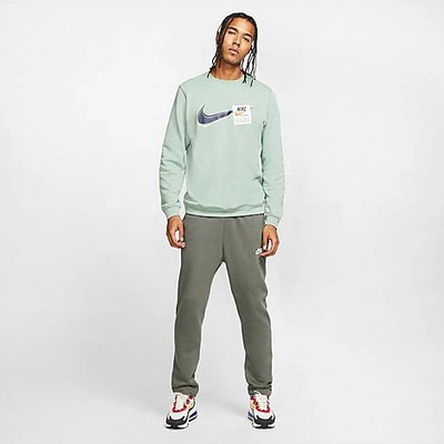 Nike Men's Club Fleece Sweatpants In Light Army/light Army/white