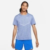 Nike Men's Rise 365 Dri-fit Short-sleeve Running Top In Game Royal/heather/reflective Silver