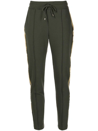 Madison.maison Side-stripe Track Pants In 绿色